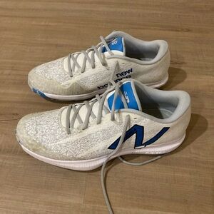 New Balance Gray and Blue Athletic Shoes